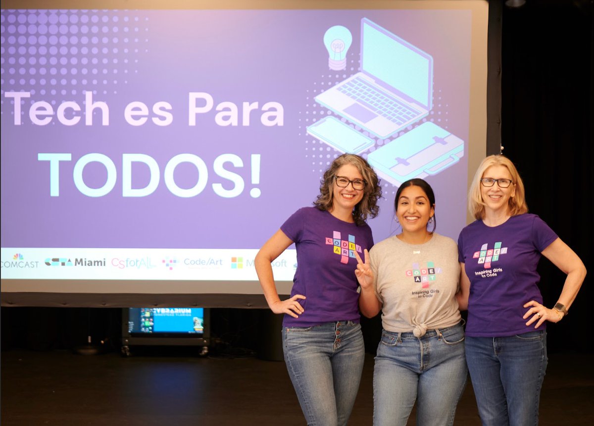 Join us at Tech Es Para Todos this Sat. Oct. 7th at 11 AM at the Homestead Cybrarium. This event all-Spanish #event is for families to learn about careers in #tech and take part in a #creativecoding #workshop 🎨 🇲🇽🇨🇴🇨🇺🇵🇪 
RSVP: bit.ly/TechParaTodos