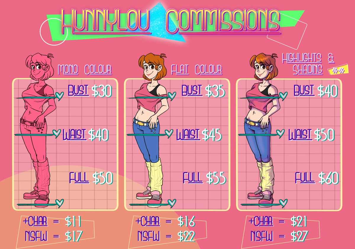 HunnySlutArts's tweet photo. Commission info!

Don't be shy~ <3 https://t.co/F7bzFdWvFL