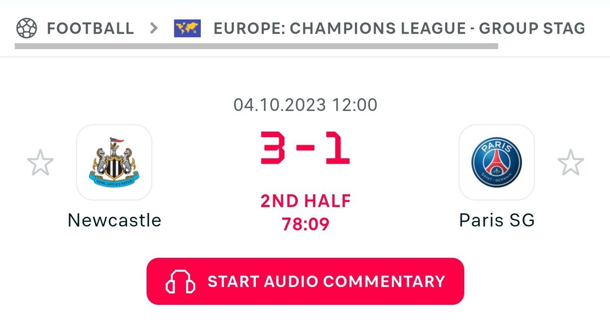 Senseisports1's tweet photo. #Premium
#DiamondPick ๐
#UEFA #ChampionsLeagueย
Newcastle
๐๏ธ
PSG
๐โ๏ธโ๏ธโ๏ธโ๏ธโ๏ธโ๏ธ๐
๐Over 2.5 -156 ๐
๐โ๏ธโ๏ธโ๏ธโ๏ธโ๏ธโ๏ธ๐
@NUFC @PSG_inside
#UCL @UEFAcom #Btc
@BetUS_Official #Bnb
โฝ๏ธโ๏ธ๐ Retweet ๐โ๏ธโฝ๏ธ https://t.co/Ud13vo1OMU