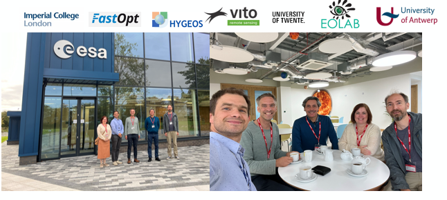CAlbergel's tweet photo. It was nice to host the review meeting of the @esaclimate #CCI+ Vegetation Parameters project at @esa #ECSAT! Their 1st climate data record (#LAI  #FAPAR) will soon be out, watch this space: https://t.co/wtHzMhMVgB
@ESA_EO @VITO_RS_ @UTwente @imperialcollege #FastOpt @UAntwerpen https://t.co/fS1HoxAZWU