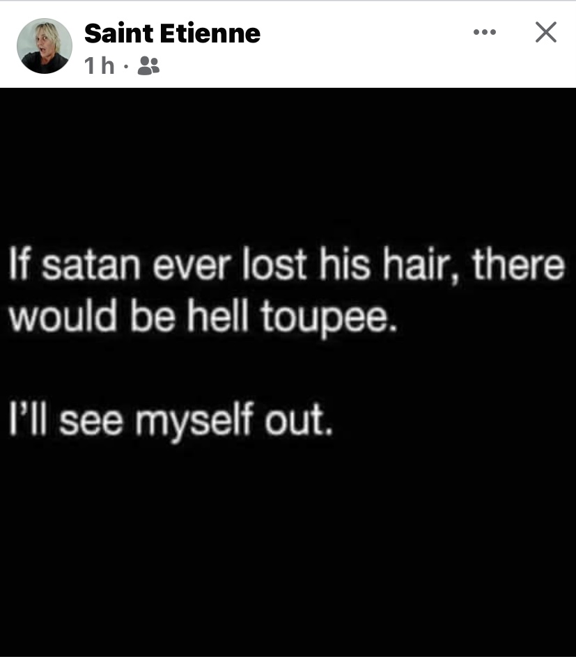 Groan all you want 😅😅