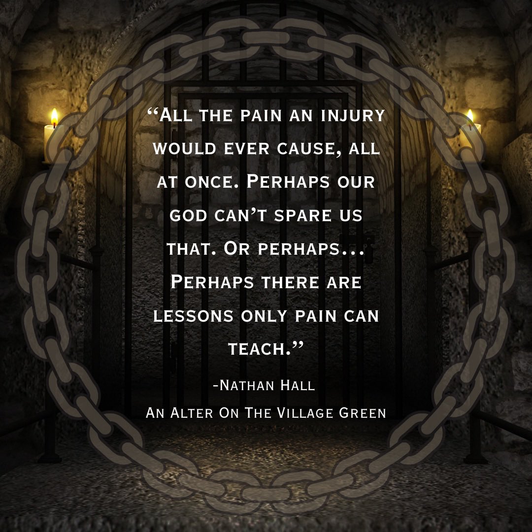 ChainedGodPod's tweet photo. From our first episode “The Church &amp; The Chained God,” and chapter 2 of “An Alter On The Village Green” https://t.co/X00lwBCBHF
