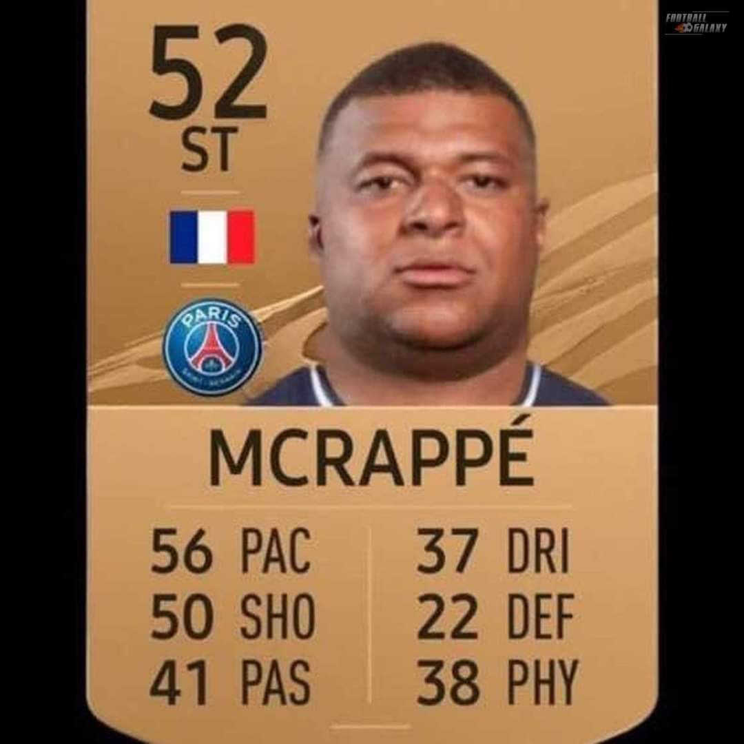 Markdodd7's tweet image. Mbappe against Newcastle