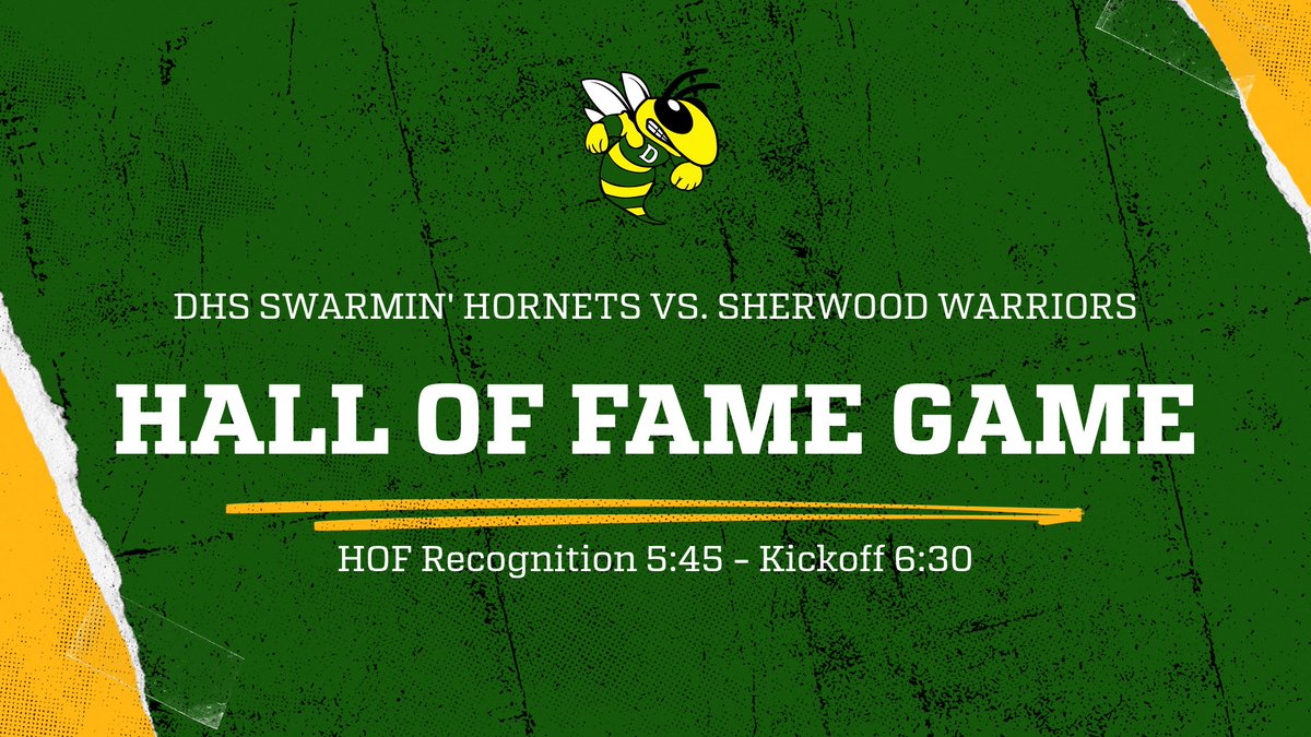 Cliff Elgin (@dhshornetsad) on Twitter photo Join us early Friday night to honor our inaugural class into the DHS Hall of Fame! Gates will open at 5:15 and the recognition will begin at 5:45. Inductees can be found at dhshalloffame.org. <a href="/DHS_Principal/">Kurt Schneider</a> <a href="/DHSAthleticBC/">DHS Booster Club</a> Join us early Friday night to honor our inaugural class into the DHS Hall of Fame! Gates will open at 5:15 and the recognition will begin at 5:45. Inductees can be found at dhshalloffame.org. <a href="/DHS_Principal/">Kurt Schneider</a> <a href="/DHSAthleticBC/">DHS Booster Club</a>