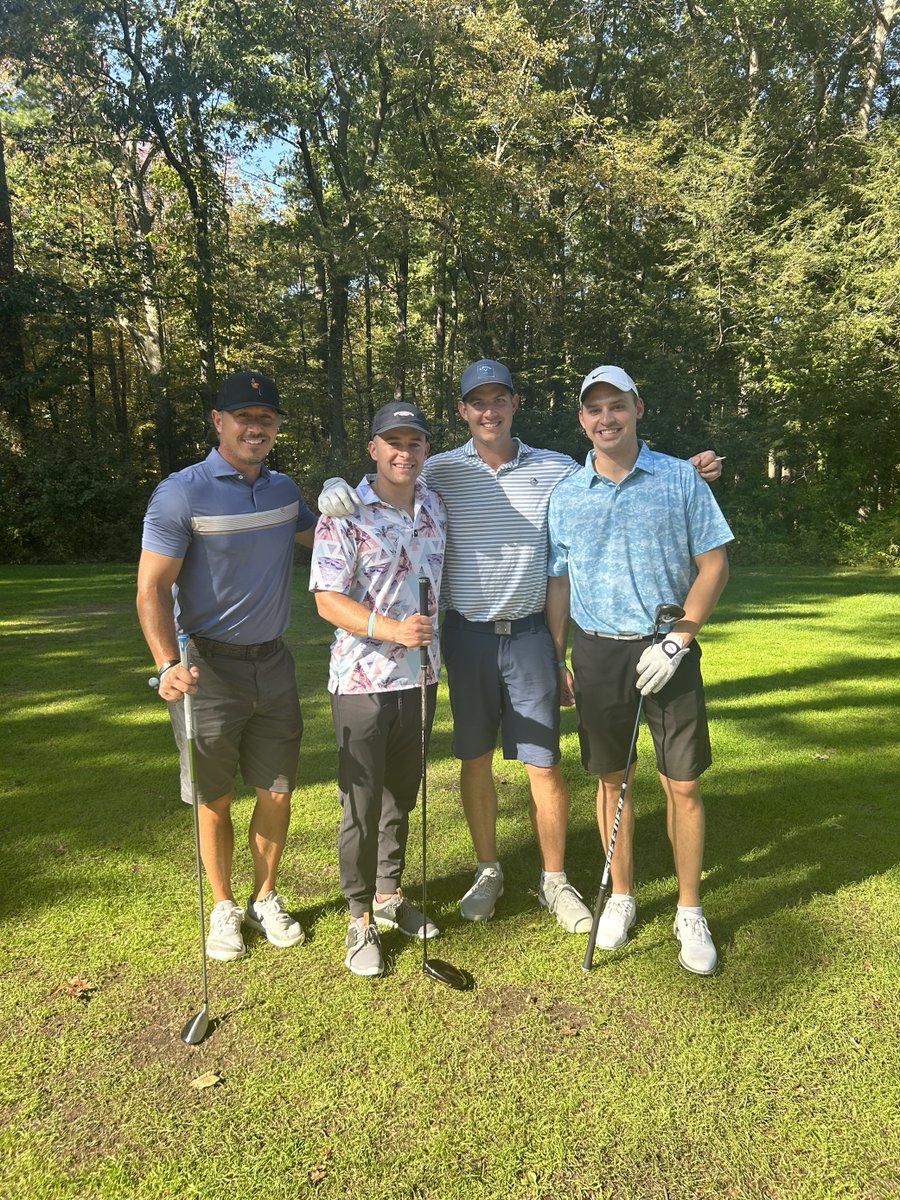 DefinitiveHC's tweet photo. Thank you to everyone who joined us yesterday for our 8th Annual #DefinitiveCares golf tournament supporting The Jimmy Fund and Dana-Farber Cancer Institute! We seriously couldn't have asked for a better day to head out of the office and hit the golf course ⛳☀ https://t.co/p5Ph0woKe7