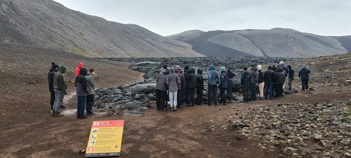 RushcliffeGeog's tweet photo. Fabulous, if a little wet first day visiting the bridge between the Continents, the Geothermal vents at Gunnuhver and the recent lava flow at Natthagi Valley 🇮🇸 https://t.co/UaNHc3QFtW