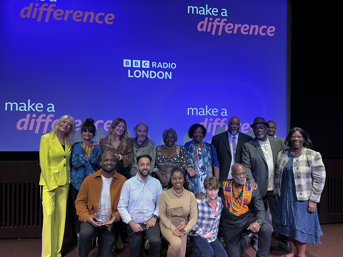 Great to be part of the fabulous @BBCRadioLondon team at our Make A Difference Awards today 🔊 & to get to celebrate some of the wonderful Londoners out there 🎉 It’s been a tough time in BBC Local Radio 📻 But days like this remind me just how unique & special Local Radio is 💜
