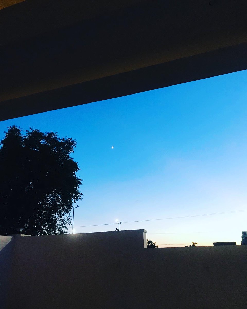 Moon with blue sky 💙
#skyporn #sky #moon
