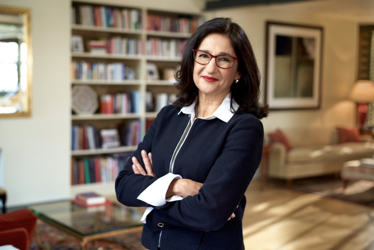 TeachersCollege's tweet photo. Congratulations to Minouche Shafik, inaugurated today as @Columbiaโs 20th President. We celebrate our shared commitment to bold academic inquiry and impact and look forward to all that we will accomplish together. ๐ #CUatTC https://t.co/WLiJlDZToC