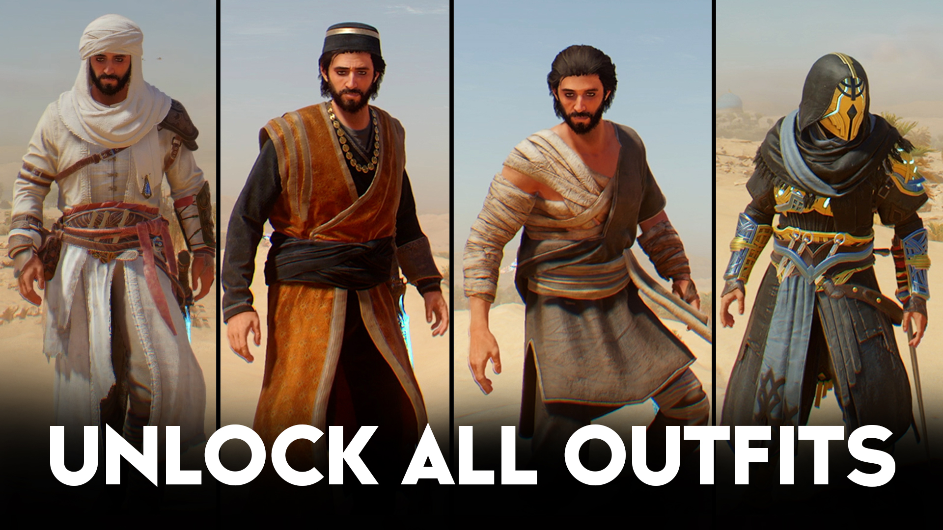 Assassin's Creed Origins: How To Unlock All Outfits