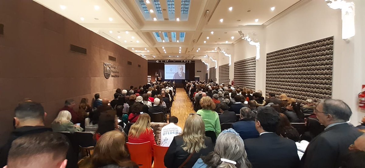 ufeurc's tweet photo. El Coordinador de la Secretaría Técnica Permanente de @mercociudades, Jorge Rodríguez, agradeció mediante un video la invitación al acto de reconocimiento y destacó la importancia de las Organizaciones de la Sociedad Civil para la generación de consensos en políticas públicas. https://t.co/xE2eF5rHGc