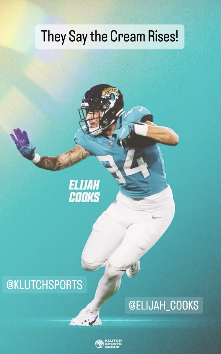 BeforeYouGoPro's tweet image. So excited for the future @ElijahCooks is manifesting for himself. The Cream Always Rises Baby. Well deserved! @KlutchSports gotta steal with this one. #ElijahCooks #GoGetter #CaliBred #Jaguars #Klutchsports #BYGP #Nevada #SJSU
