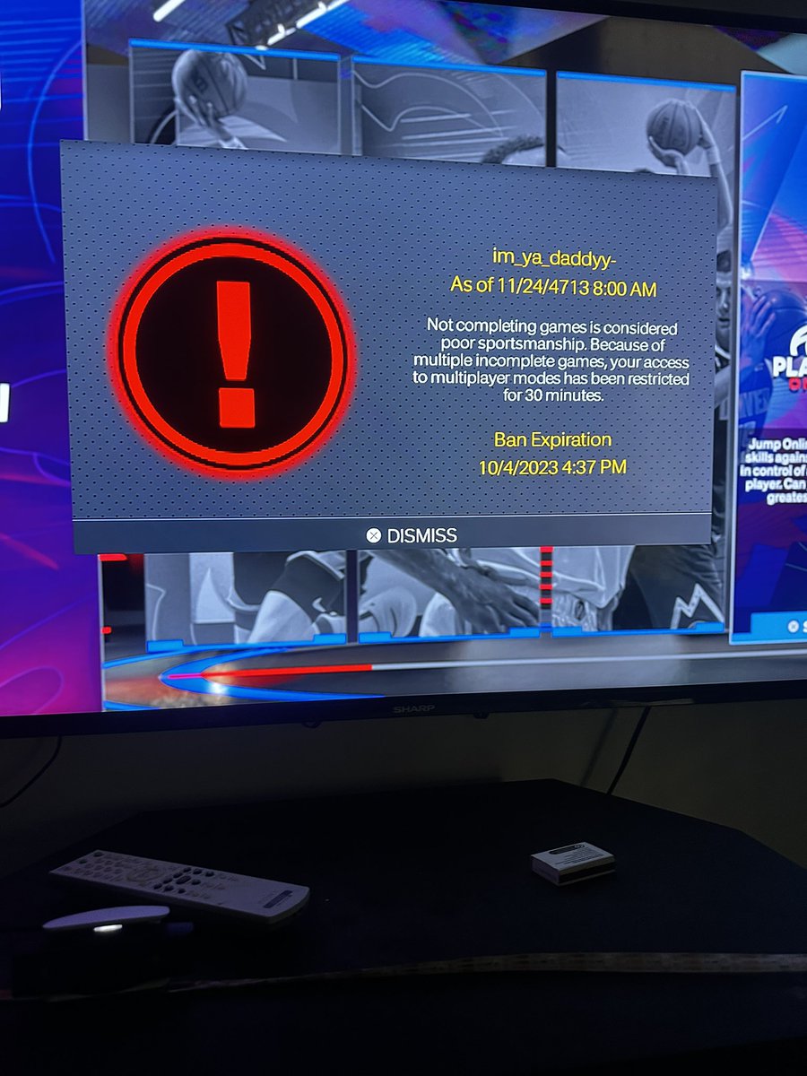riko5a5y's tweet photo. @2k24 @Ronnie2K this game is bs I want my vc back what I’m supposed to do y’all keep putting up on center n they keep posting me up n y’all quit me out https://t.co/QhjVaK9T2U