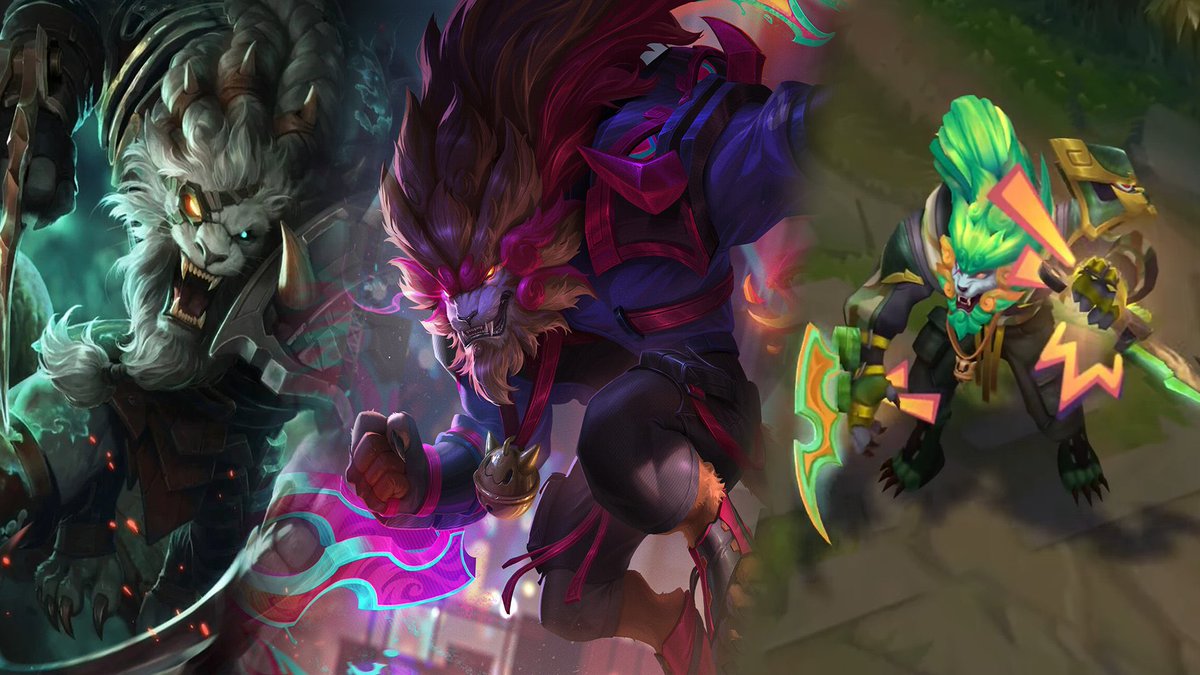 ☘️IT'S GIVEAWAY TIME AGAIN ☘️

🎁GIVING AWAY 5 STREETFIGHTER RENGAR + #LPP 
 GREEN CHROMA🎁

☑️FOLLOW ♥ LIKE &amp; ♻️RETWEET

PICKING WINNERS ON 25th Oct

(also giving away the Chibi Irelia in another post)
#Leaguepartner #LPP #WERBUNG #Giveaway