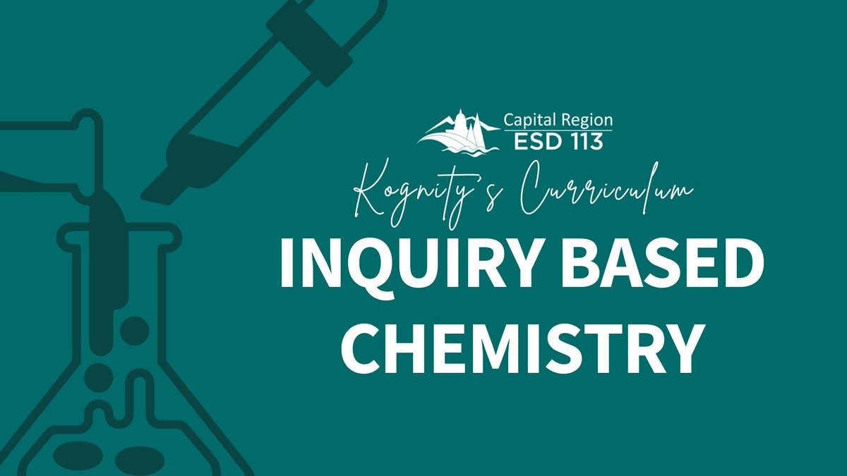 Sign up for Kognity’s Chemistry Curriculum! Learn to anticipate the needs of students and orchestrate the conversations to increase classroom productivity. bit.ly/3ReZtvf #WeAreESD113 #science