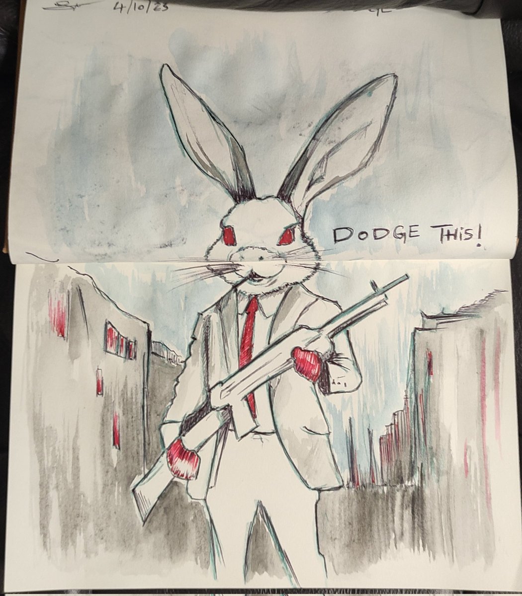 MayelSam's tweet image. Inktober day 4 Dodge (Dodge this)
#inktober2023 #Inktober #inktober2023day4