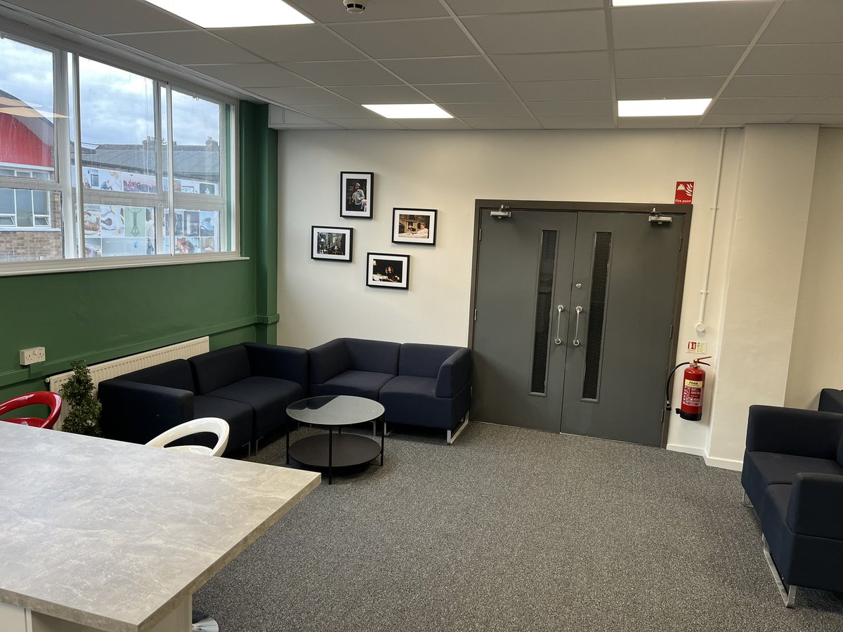 Busy day today! Technical instruction for touring sound for the MA students and the upgrades of our performance centre continues!