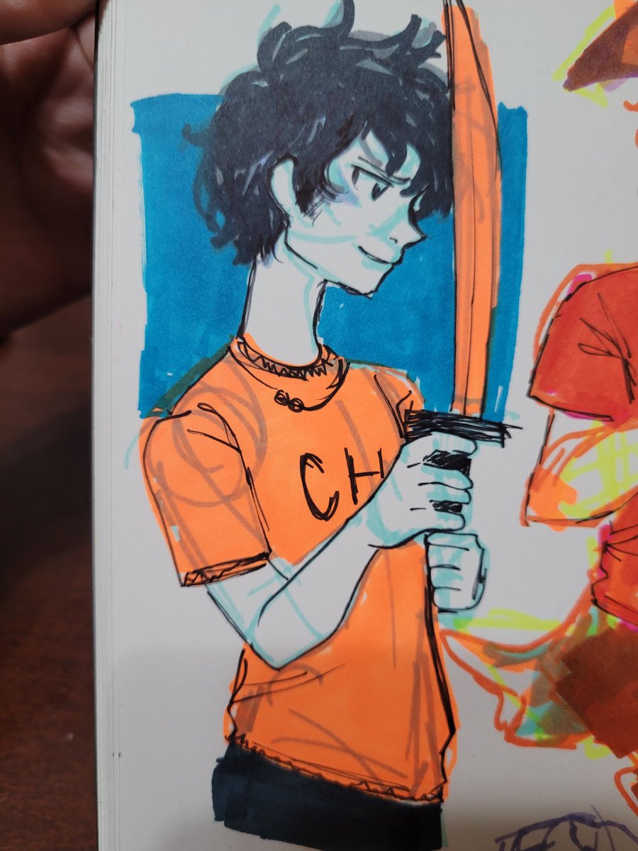 ghostkips's tweet photo. Heya! sorry for my inactivity! Schools been killin me
but i did finally start reading percy jackson in the meantime so have some doodles! ^^ 💙💙
#PercyJackson https://t.co/1MrWsYC4bc