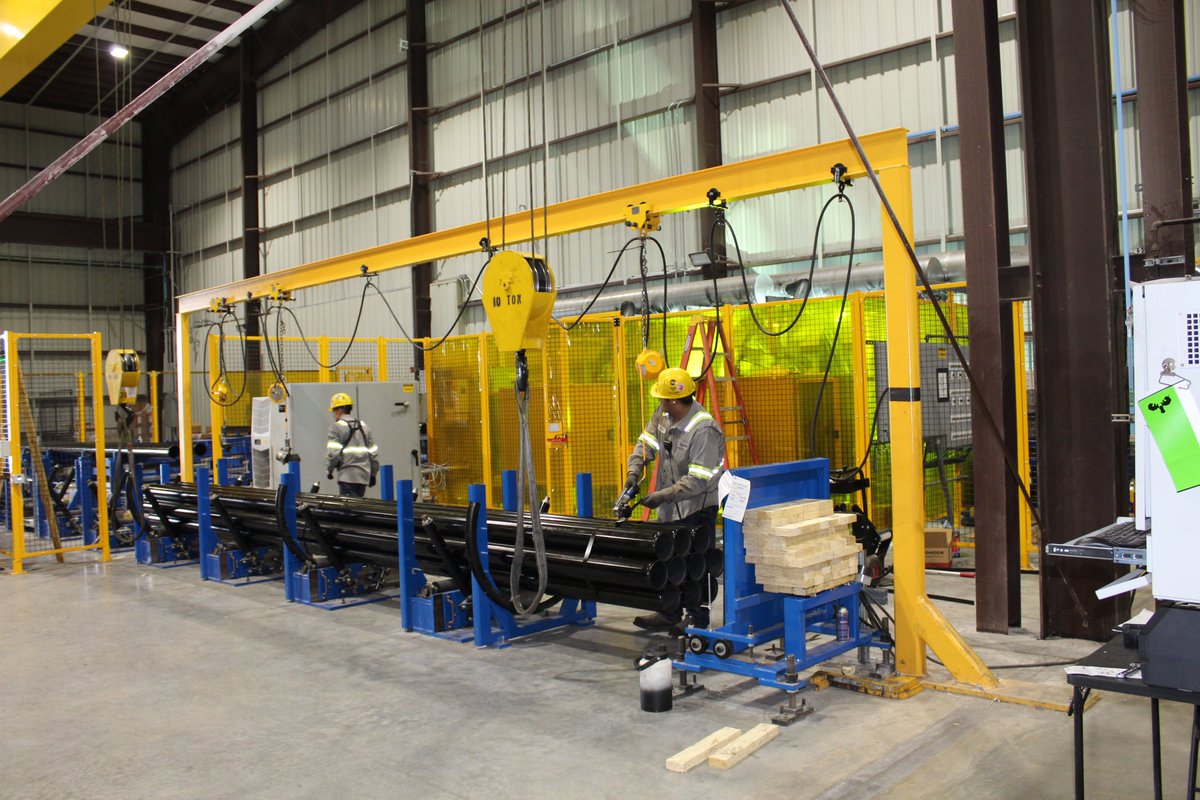BullMooseTube's tweet photo. We have officially shipped the first load of sprinkler pipe out of our new Sinton, TX plant! How great does this 6” Schedule 10 look!?

#FireProtection #FireSafety #FireSprinkler #BullMooseTube https://t.co/gTvTwjcO5G