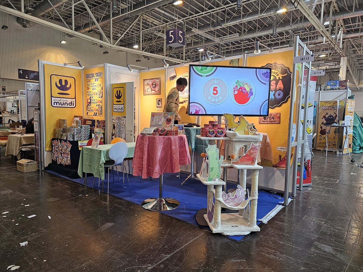 studiummundi's tweet image. スタジオムンディ、準備完了！
夜は近しい方たちと食事会してきましたー！
#Spiel23