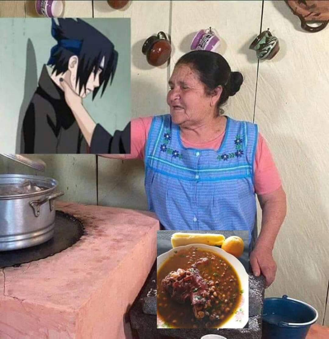 Eres débil Sasuke, te falta ipokue kumanda