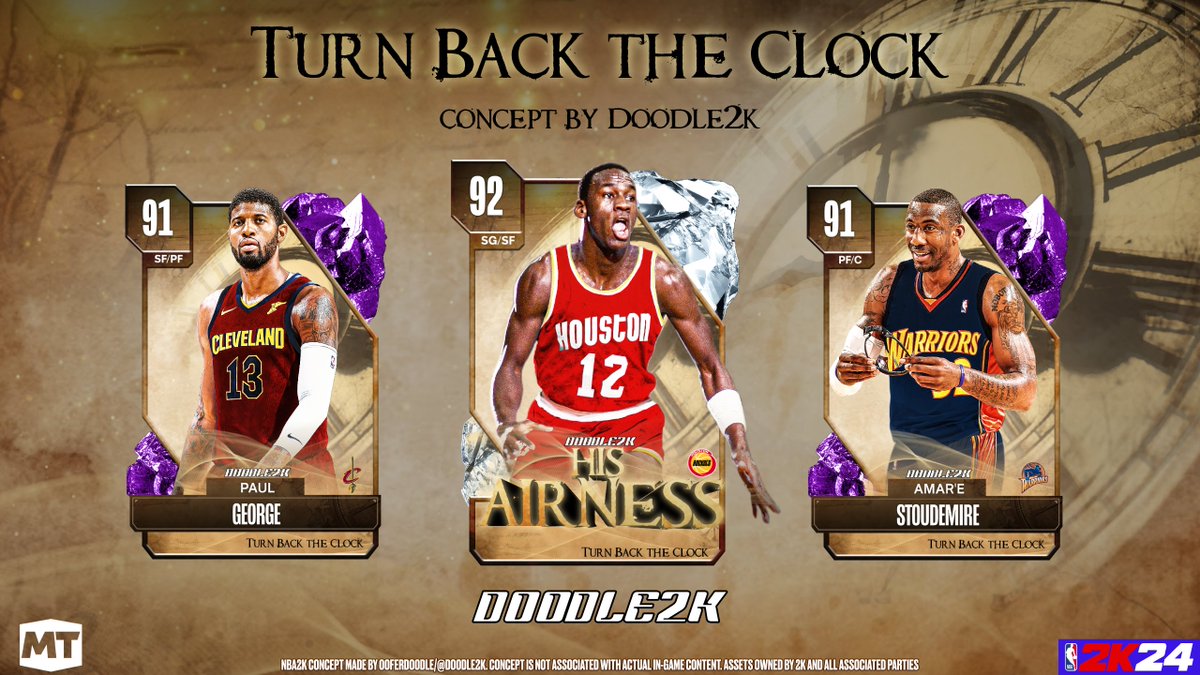 Here's another concept for y'all. What if we turned back the clock to former draft nights, and had trades that almost went through, actually go through, and see some of our favorite stars on new teams? 2k has done some swap concepts in the past so would you like to see this?