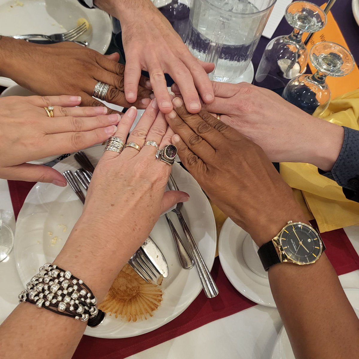 Grand River Interfaith Breakfast.  One love, one heart, let's get together &amp; we'll be all right.