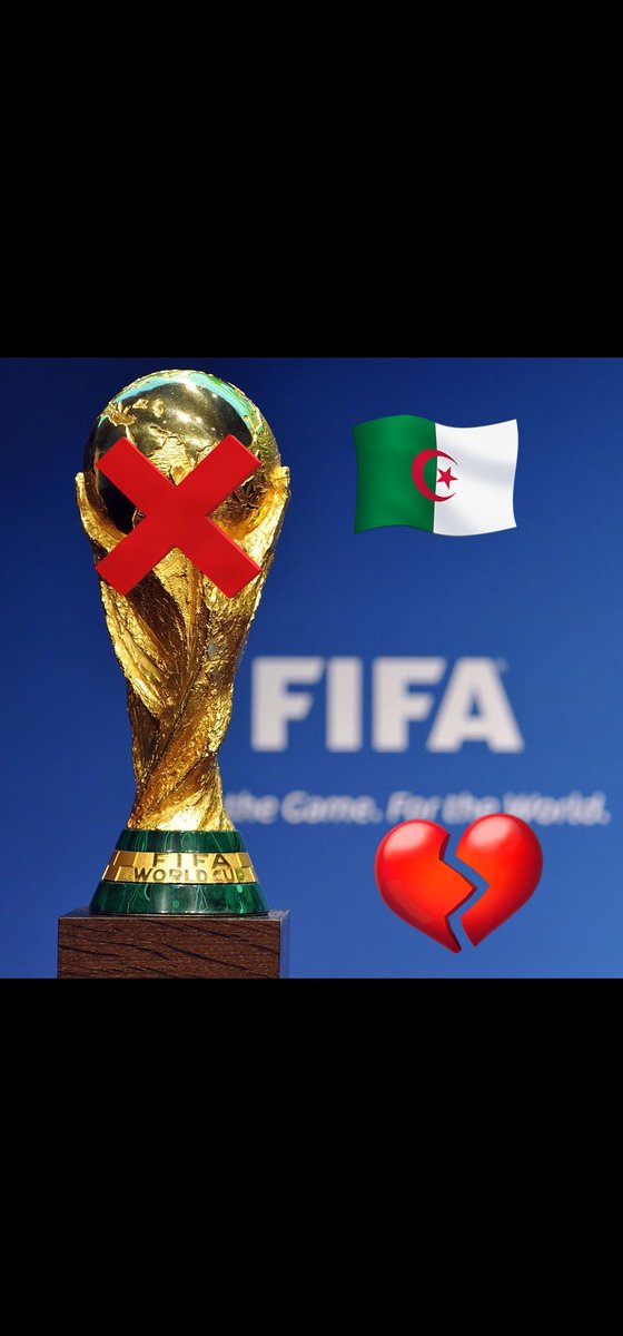 RootsiLion's tweet photo. Officiel ! le gouvernement d' #Algerie vient de décréter que la #coupedumonde de #football sera Haram a partir de 2029 !
Un tiers des matchs ne seront pas retransmis (ceux qui ne seront ni en #espagne ni au #Portugal)
😂
 @APS_Algerie @LesVerts @EnMaroc @FIFAWorldCup
 @ActuFoot_ https://t.co/zO7GiG9DtA
