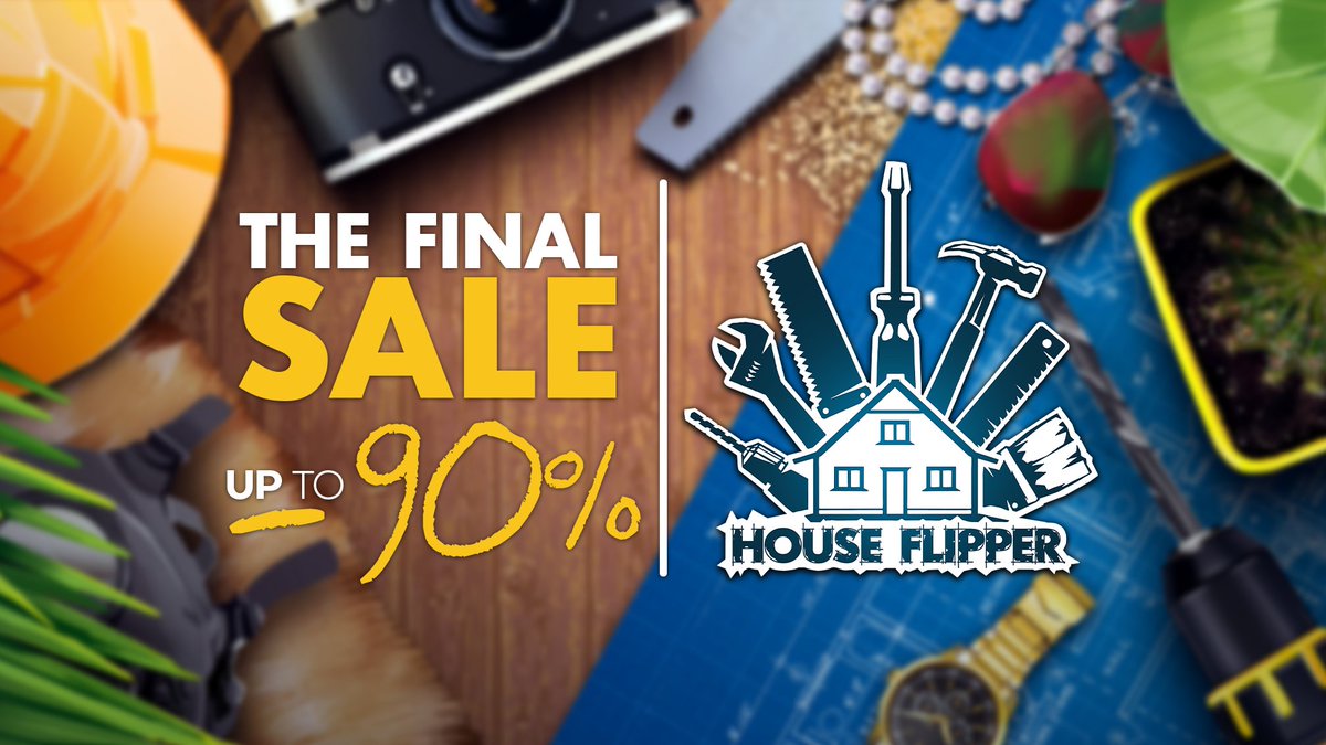 houseflippersim's tweet photo. Grab House Flipper 90% off and join the army of Flippers! 🫡
DLCs up to 40% off! 🙀

https://t.co/KGWnLq2RPQ
Tell your friends about it, or simply get the DLC you always wanted but never really felt like spending the full amount! 💸