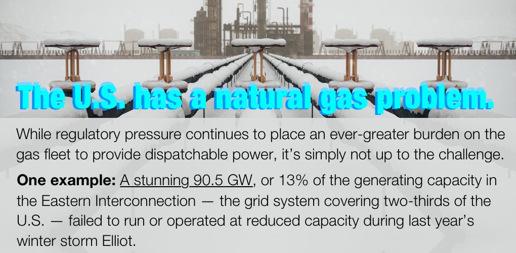 countoncoal's tweet photo. The Gas Reliability Gap -- check out this week's Count on Coal blog post. Is the grid ready for this winter? https://t.co/MfD6QetCSP #coal #countoncoal #energy #economy #grid #naturalgas https://t.co/4Y9rqMsati