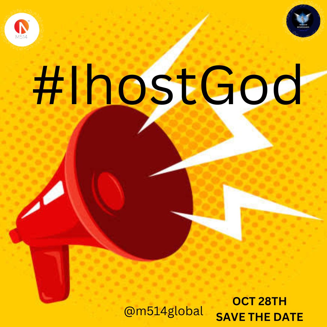 m514global's tweet image. LETS MAKE THIS LOUUUUUUD! Where are they that know their God?  
Are you ready? 

This is your new Hashtag.
#IhostGod 
Registration opened soon. Save the date💃🏻
#worship #crusade #lagos #Nigeria #africa #Godishere #love #compassion #victory #life #restored #healing #Jesuspaiditall