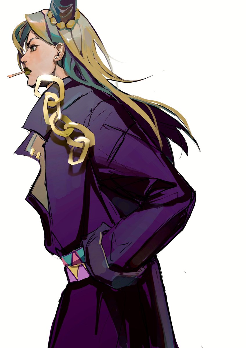 42mlrubi's tweet photo. 空条徐伦
jolyne in her dad’s outfit💚

#jolyne #jojo https://t.co/6Olj9ULSzB