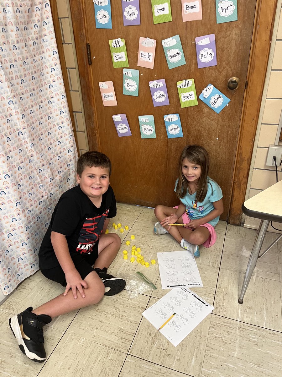 Two proud Roosevelt first graders just “grew”’their brains” working through a math mistake. GROWTH MINDSET and THE BRAIN AND LEARNING