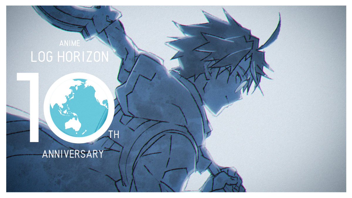 harapand's tweet photo. ㊗️アニメ10周年
#loghorizon https://t.co/bFp5AYrApU
