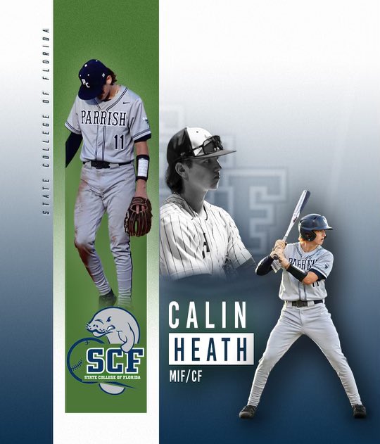 Excited to announce my commitment to the State College of Florida. Go Tees!!!
🟢🔵