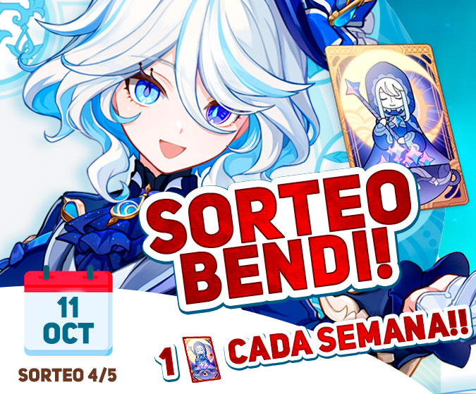 💥 CUARTO SORTEO DE 1 BENDI A LA SEMANA!!! 💥 DURANTE 5 SEMANAS!!! 😱🔥

⭐️ Solo debéis seguirme y darle RT a este Tweet 🔁✨

 Muchísima suerte a todos!!! 🕯️🕯️🕯️

El día 11 de octubre ponemos el GANADOR y el último SORTEO de esta saga 👀🎁