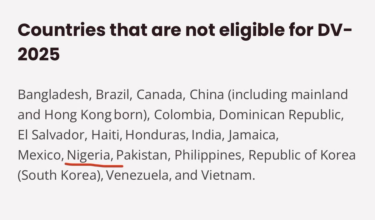 laraGold143's tweet photo. Nigeria is the only African country on the list. We are not surprised.
#TheCSU sure makes it worse. https://t.co/IrpJ0IgFzG