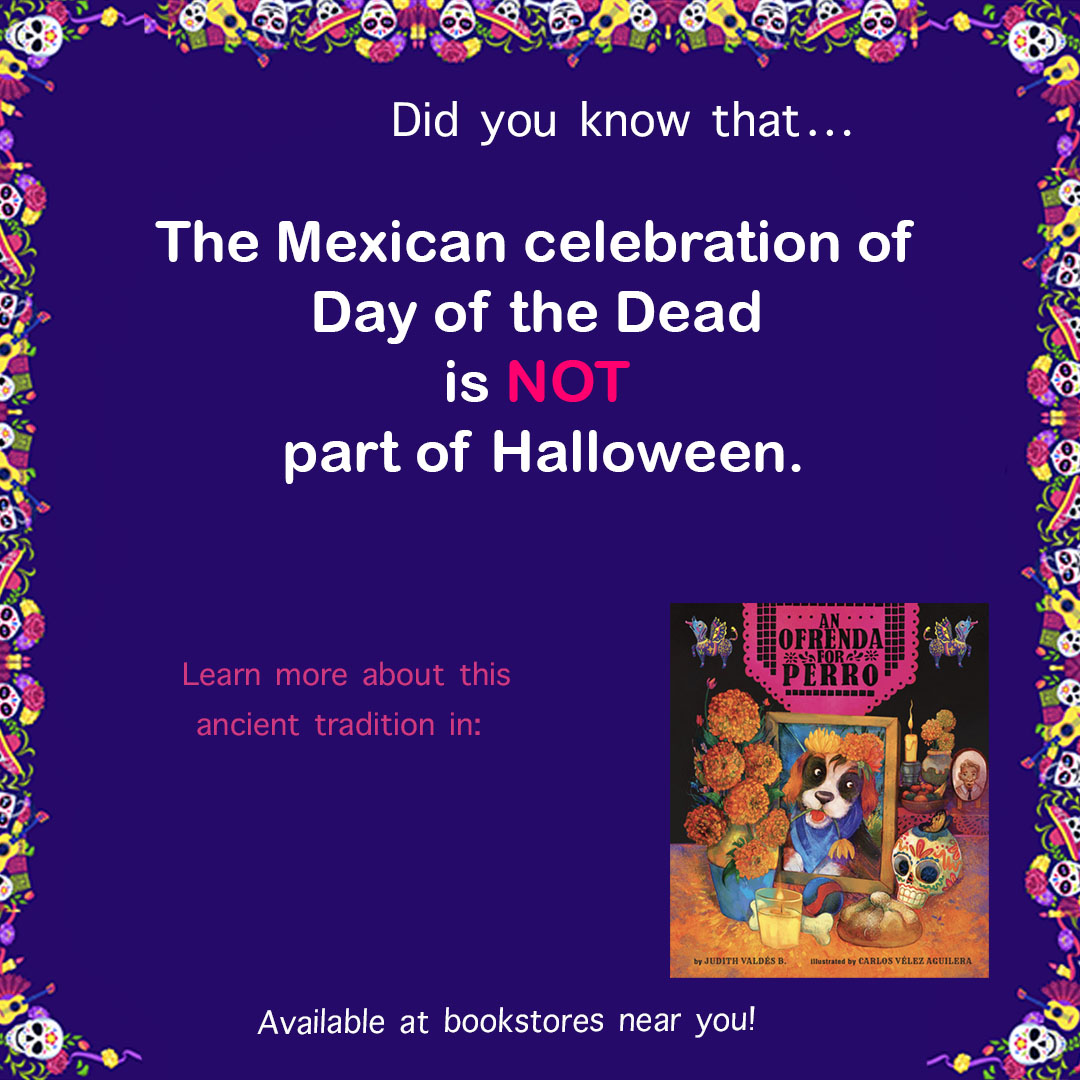 Interesting Facts about the Mexican Celebration of Dia de Muertos. Did you know that… #diademuertos #Dayofthedead, #picturebook, #ofrendadedíademuertos , #griefbooksforkids, #dogsarefamily , #readtogether #funfacts #littlebeebooks #anofrendaforperro