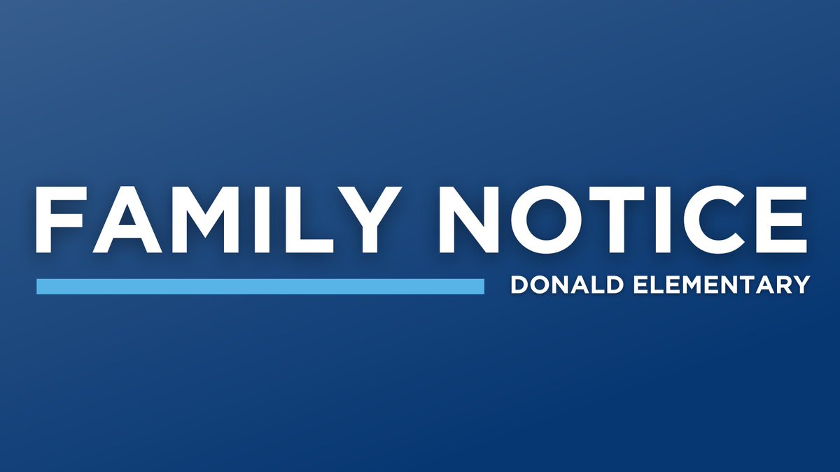 Donald Family Notice | Oct. 4: bit.ly/3RLMXno