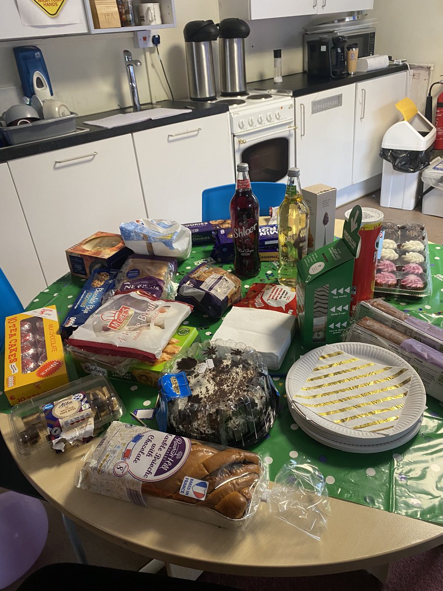 I’m so proud to be a part of the <a href="/VictoriaPrimSch/">Victoria Primary</a> Staff Well-being team this year. Today, we hosted our first event: a staff MacMillan Coffee Morning. What a lovely way to spend time together ☕️🧁