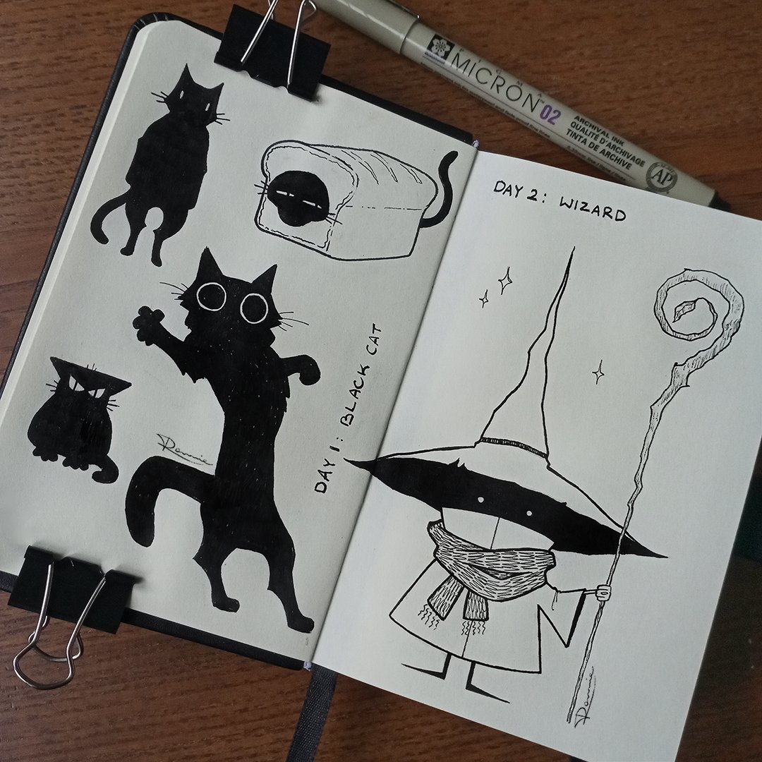 ronniesartwork's tweet photo. #inktober2023 https://t.co/9WVU0GI7rI