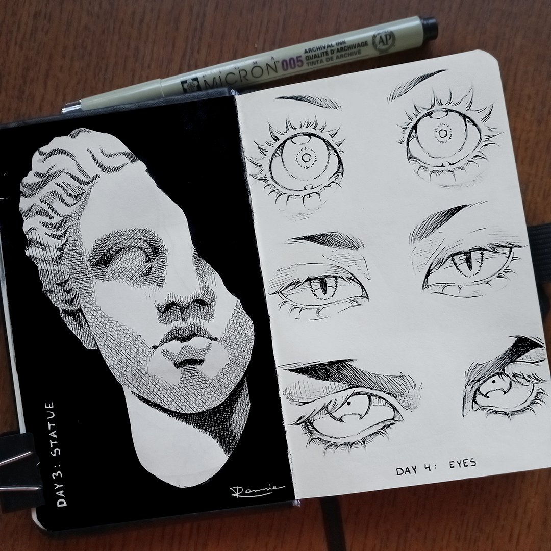 ronniesartwork's tweet photo. #inktober2023 https://t.co/9WVU0GI7rI