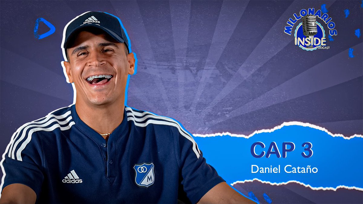 MillosFCoficial's tweet photo. 💥Ⓜ️🤙😜 ¡HOY! 😜🤙Ⓜ️💥

🔜 Nuevo Millos Inside
⚽️ Daniel Cataño
🎙️ Roberto Cardona
⏱️ 7:30pm
 ▶️ https://t.co/uaTnWIzCAJ https://t.co/TLRz9TvOt4