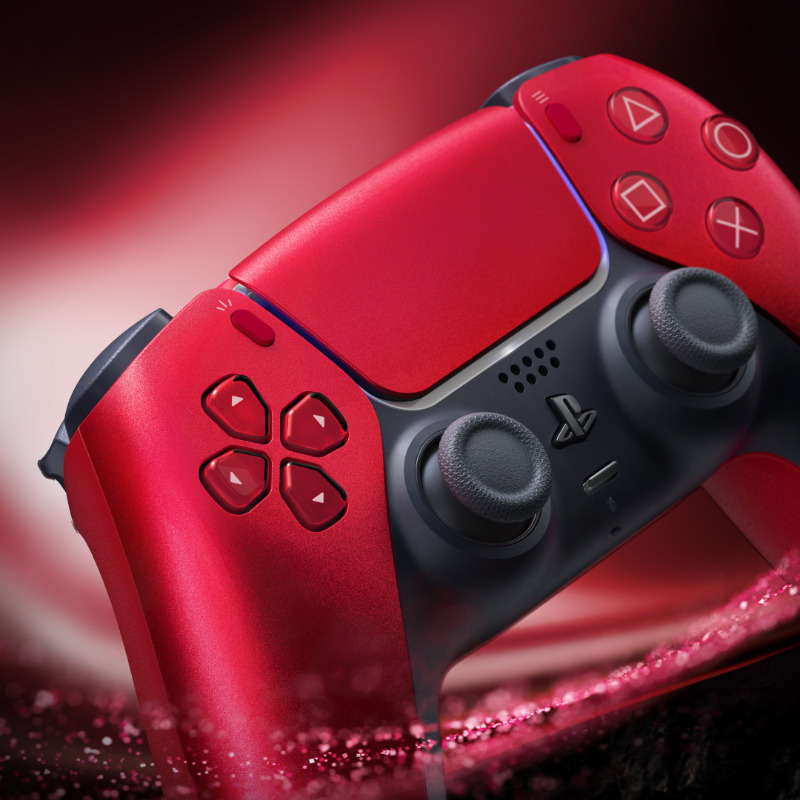 PlayStation's tweet photo. Pre-orders for the PS5 Deep Earth Collection start today.

Which are you picking up?
🌋 Volcanic Red
🔹 Cobalt Blue
🪨 Sterling Silver