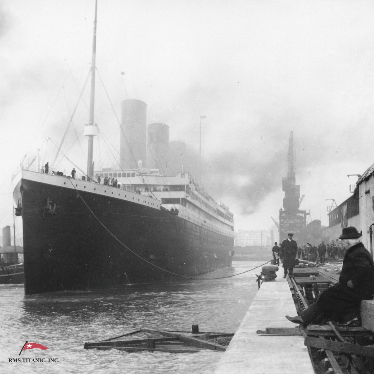 At the time of its voyage, Titanic was the largest ship and moving object ever built. It was 882', 9" in length, 92', 6" wide, and 175' tall. bit.ly/3ss4E0y