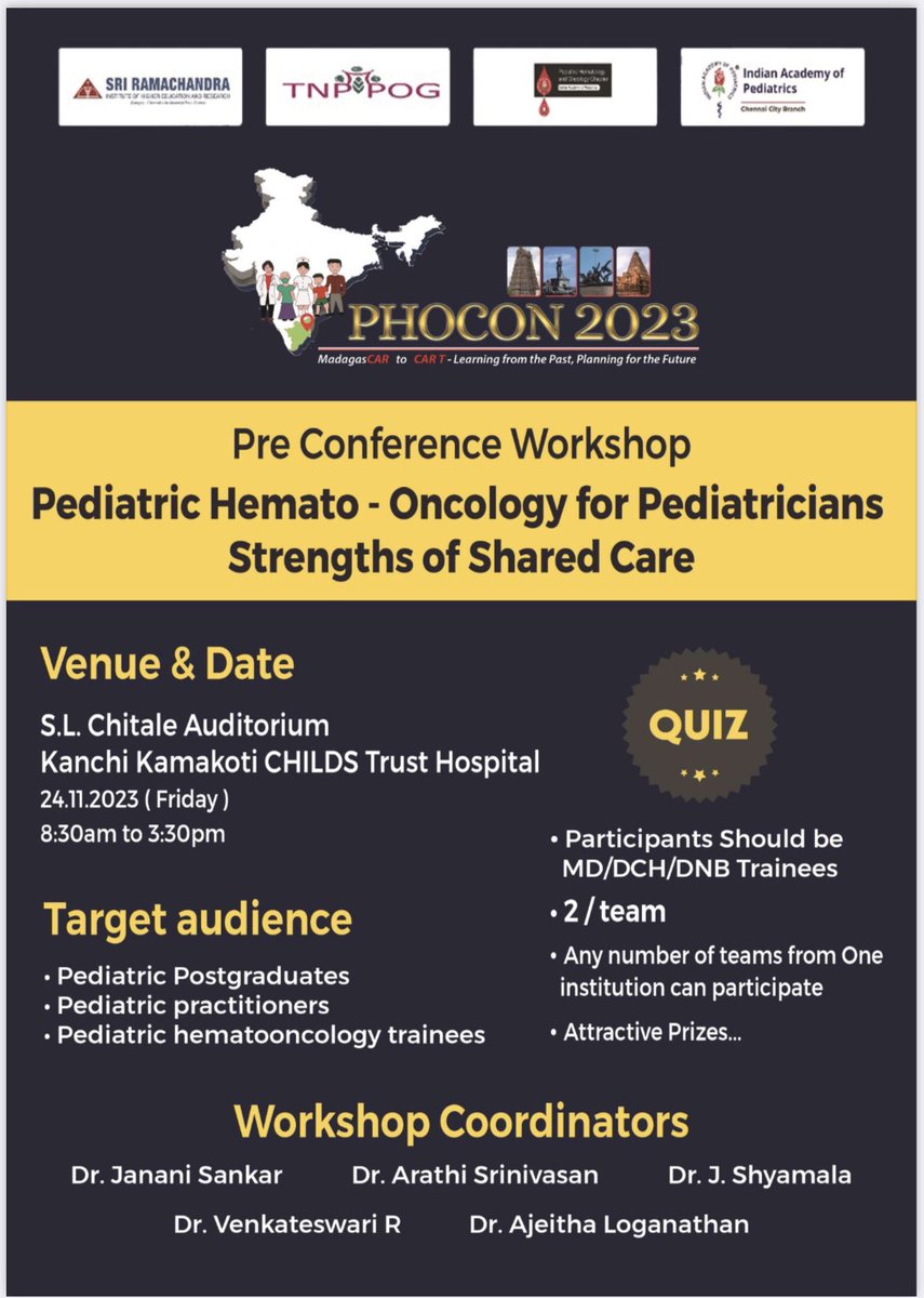 pho_india's tweet photo. Spreading the knowledge of Childhood cancers among paediatricians. Workshop in PHOCON2023- Shared care with pediatricians @iapindia @WorldSIOP @youngsiop @SIOPEurope @SIOPAfrica @SiopAsia2023 https://t.co/qGx6AHX40U