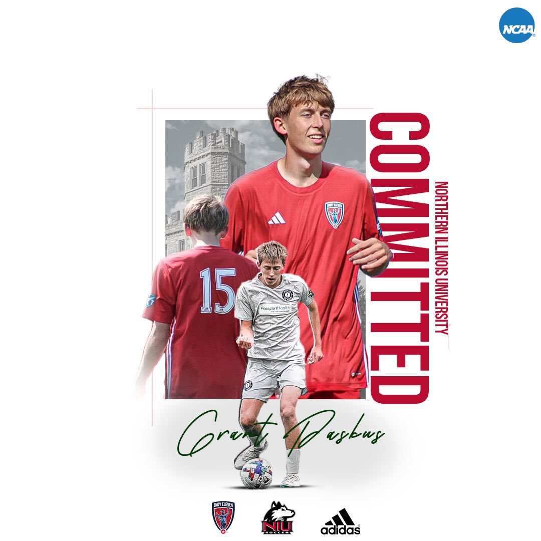 Extremely excited to announce my verbal commitment to Northern Illinois University. Thank you so much to my family, friends, and coaches for helping me get here. I’m very grateful to Coach Swan and Coach Ronnie for giving me this opportunity. Go Huskies! 
<a href="/NIUMSoccer/">NIU Men's Soccer</a>
