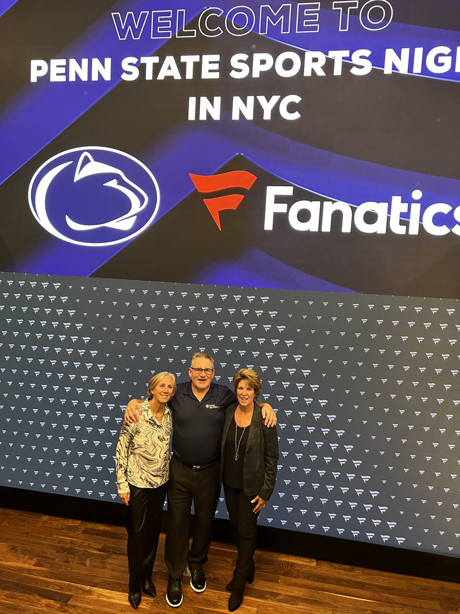 Proud to represent @PSUBellisario AND @PennStateTFL at Penn State Sports Night in NYC. Fanatics’ West Village offices overlooking the Hudson didn’t disappoint, and neither did the 100+ @PennStateAlums who came out in full support. Loved meeting everyone!