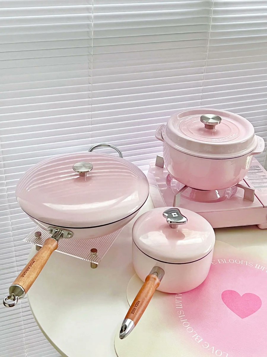 xiaomaBestpicks's tweet image. This pink POTS are so cute, they really jazz up my kitchen! Buying them has totally motivated me to cook more!👍👍👍#goodfinds #usefulstuff #resistors #DailyLife #DayInTheLife #HomeAndLiving #Lifestyle