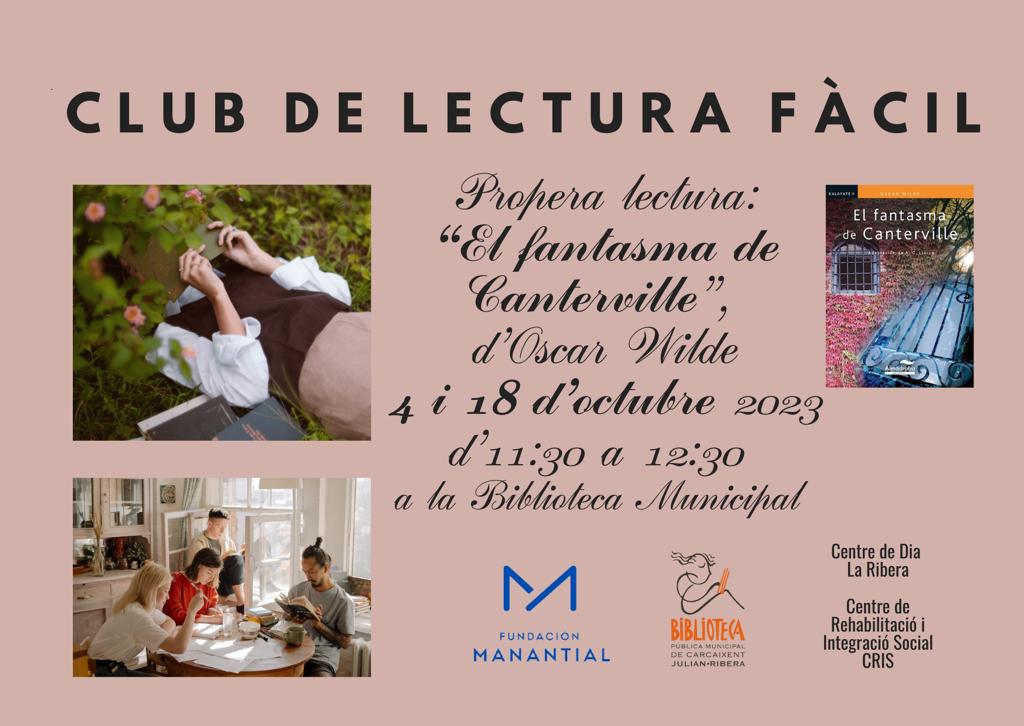 Hui hem fet la primera sessió del #ClubdeLecturaFàcil 
Anima't a participar o passa la informació a qui conegues i puga interessar 🥰
La lectura fàcil és útil per totes les persones i sobretot per aquelles que tenen més dificultat de comprensió.
Propera sessió el 18 d'octubre!📚